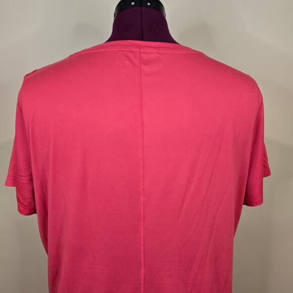 Women's DSG Pink Short Sleeve Athletic Top | Size XL - Picture 6 of 9